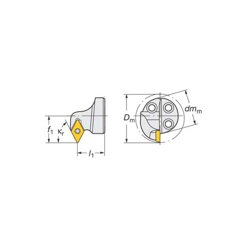 Skärhuvud SANDVIK Coroturn 111 SDXPR/L 62.5°