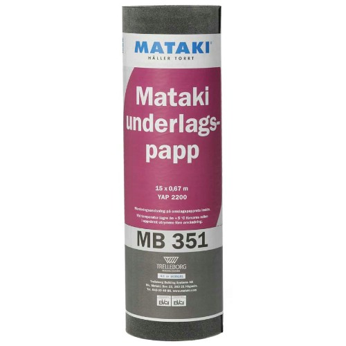 Underlagspapp MATAKI MB 351 YAP 2200