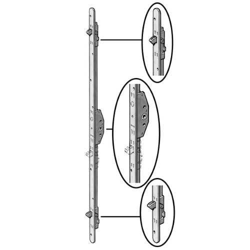 Spanjolett S1151 (FIX 8640) Fönsterdörr