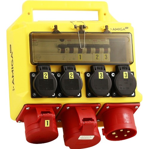Byggcentral 400 V 32 A IP44
