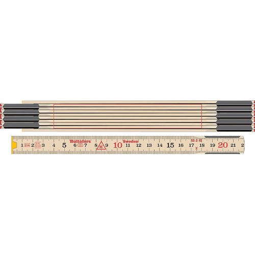 Meterstock HULTAFORS<br />59 Trä För tryck